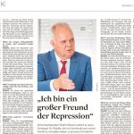 Ich bin ein großer Freund der Repression