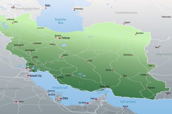 Der westasiatische maritime Konfliktraum
